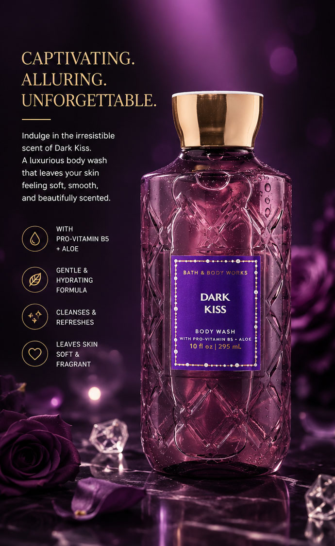 بادی واش Dark Kiss